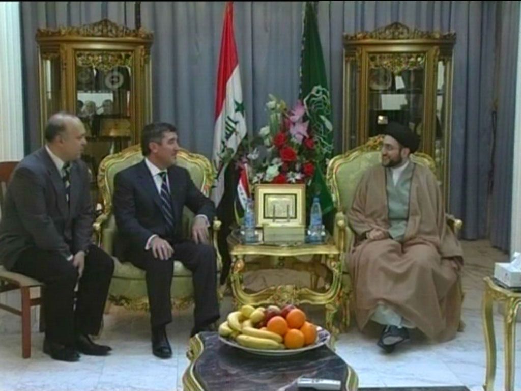 Встреча с духовными лидерами Ирака; октябрь 2008 г.