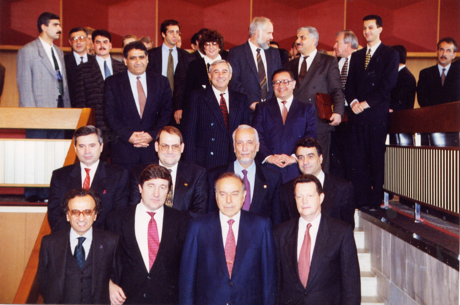 После подписания «контракта века»; Баку, сентябрь 1994 г.