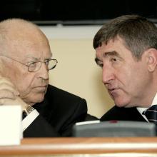 С советником президента В.С. Черномырдиным; 2009 г.