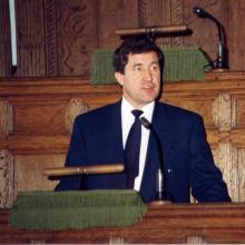 Выступление в библиотеке Конгресса США; Вашингтон, 1994 г.