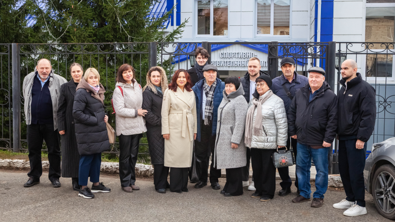 Представители Общественной палаты Тюменской области познакомились с деятельностью фонда «Наш выбор – Малая Родина» в селе Карасуль